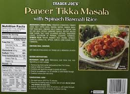 So many good things about this dish! Trader Joe S Paneer Tikka Masala