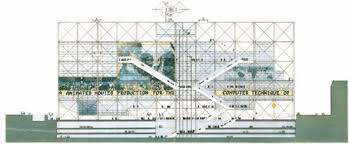 Competition Drawing For Centre Pompidou Richard Rogers And Renzo Piano Renzo Piano Architecture Drawing Steel Structure Buildings