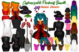 Maybe you would like to learn more about one of these? Halloween Girl Clipart Spooky Clipart Halloween Costumes Clipart By I 365 Art Thehungryjpeg Com