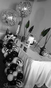 Black And White Balloons Design Party Decorations Black And White Balloon Ideas 15 Super Ideas Black And White Party Decorations Black And White Balloons White Party Decorations