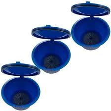 Browse a wide range of coffee machines at debenhams. Home Kitchen Bathroom Life Help 3 Pcs Coffee Machine Universal Capsule Cup Over Treatment Cup Coffee Filter Deep Blue High Quality Color Deep Blue Buy Online At Best Price In Uae Amazon Ae