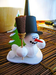 100% recyclage pour ces bonhommes à base de bouteille plastique. Bonhomme De Neige