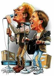 Simon Garfunkel Celebrity Caricatures Caricature Funny Caricatures