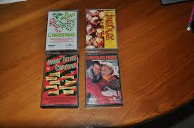Lot of 4 Vintage Christmas Audio Cassette Tapes