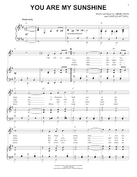 The chords for you are my sunshine are very easy to strum along to. Norman Blake You Are My Sunshine Sheet Music Pdf Notes Chords Country Score Piano Vocal Download Printable Sku 19973
