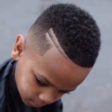 With very short faded hair on the sides, the high top fade hairstyle features a thick afro or a version of the flat. Pin On Haircuts For Boys