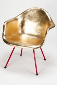 Obsessed Charles Ray Eames Herman Miller Gold Chair Woonkamer