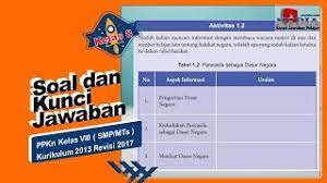 Or as low as $21 /mo with affirm. Soal Dan Kunci Jawaban Ppkn Kelas 8 K13 Revisi 2017 Aktivitas 1 2 Pancasila Sebagai Dasar Negara Youtube