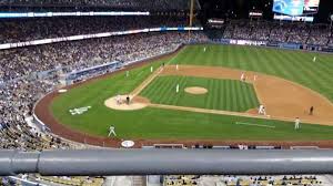 dodger stadium section 16rs home of los angeles dodgers