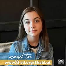 Shabbat Services & Bat Mitzvah of Lillian Austin