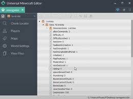 The text after the equal sign is the property's value, which. Download Universal Minecraft Editor 1 7 1