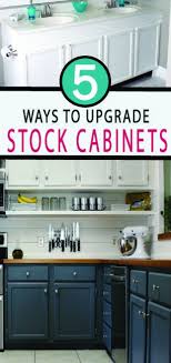 5 Moglichkeiten Bestandsschranke Zu Aktualisieren Handgemachte Handwerk Stock Cabinets Stock Kitchen Cabinets Kitchen Cabinets