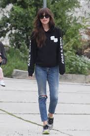 The biggest haircut trends for fall 2020. Dakota Johnson In Jeans Out In Los Angeles 05 Gotceleb