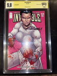 INVINCIBLE 44 1st Appearance Anissa CBCS not CGC SS 9.8 SIGNED BY OTTLEY |  eBay