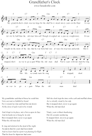 If you cannot find the free clocks sheet music you are looking for, try requesting it on the sheet music forum. Grandfathers Clock