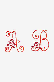 Free machine embroidery font/alphabet designs from cindes embroidery designs. Free Embroidery Patterns Dmc By Theme Alphabet And Letters