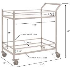 Check spelling or type a new query. Crosley Aimee Glass Top Metal Bar Cart In Oil Rubbed Bronze Cf4007 Bz
