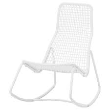 Gubbon Schaukelstuhl Drinnen Draussen Weiss Ikea Osterreich Rocking Chair Ikea Outdoor Furniture
