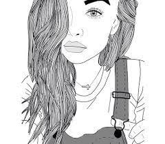 Schone bilder zum abmalen fur anfanger. Outlines Tumblr Pinterest Crazy Madchenzeichnungen Schone Bilder Zeichnen Tumblr Zeichnungen