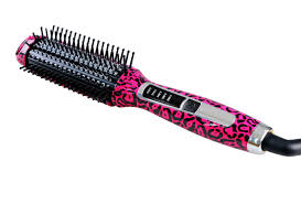 Product Features Anti Static Platinum Bristles Add Luxurious Shine While Greatly Reducing Frizz And Fly Aways Silico Platinum Pink Leopard Print Finishes
