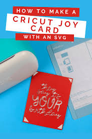 Download How To Make A Cricut Joy Card With An Svg Crafts Mad In Crafts