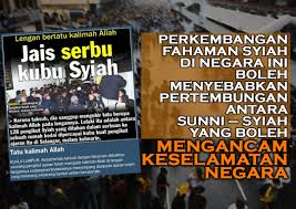 Maybe you would like to learn more about one of these? Perkembangan Fahaman Syiah Di Negara Ini Boleh Menyebabkan Pertembungan Antara Sunni Syiah Yang Boleh Mengancam Keselamatan Negara Al Haq Centre Malaysia