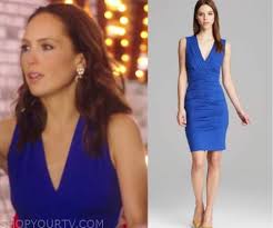 Alas, davina was determined to prove him wrong and decided to use her contacts and hopefully sell the house. Selling Sunset Season 3 Episode 6 Davina S Blue V Neck Dress Shop Your Tv