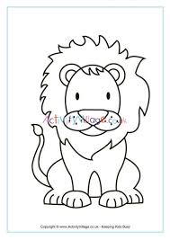 Here you will find loads of fun coloring pages and pictures to color for kids. Lion Colouring Page