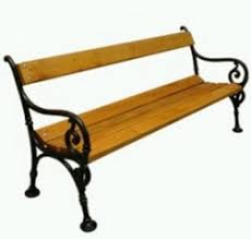 Parková lavička - litina-dřevo MM700211 (MM700211) | TechnoBank