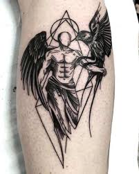 On the various other hand, in case you put on angel wings tattoo layout it expresses romantic gesture. 25 Angel Tattoo Designs For Men Of Faith