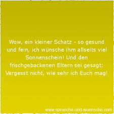 Glückwünsche Zur Geburt