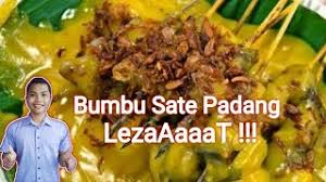 Resep dan cara membuat sate padang juga tidak terlalu susah dan bahan yang digunakan juga masih mudah didapat. Bumbu Sate Padang Jangkep Full Empon Youtube