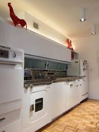 Solid wood cabinets may be safer but are expensive. 25 Vintage 50 S Metal Kitchen Cabinets Ideas Metal Kitchen Cabinets Metal Kitchen Retro Kitchen