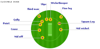 Bbc Sport Cricket A Guide To Fielding Positions