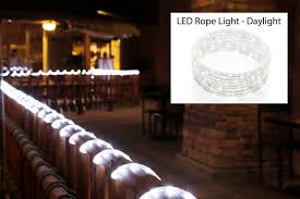 48 Ft Led Rope Light Cool White Connectable Waterproof Indoor Outdoor Use Backyards 360 Directional Shine Decoration Party Landscape Weddings Christmas Decor Rv Walmart Com Walmart Com