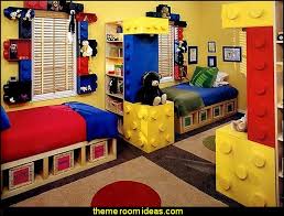 Inspired by the bright colors of lego blocks, this look. Theme Lego Theme Kids Bedroom Ideas Novocom Top