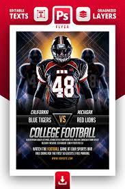 Futuristic College Football Flyer College Football College Football Games Football