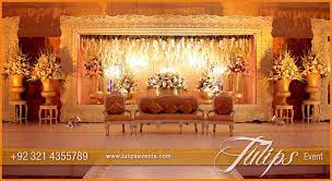 Tulips Event Best Pakistani Wedding Stage Decoration Flowering For Mehndi Walima Barat Stag Wedding Stage Decorations Reception Stage Decor Stage Decorations