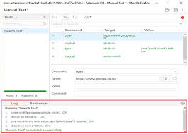 Once you click on play button, you will see that selenium ide will itself load the facebook url in the browser, and then perform all the actions that you had recorded. Selenium Ide Creating Test Cases Manually Javatpoint