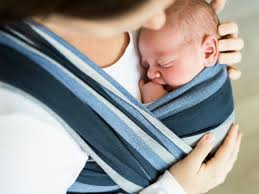 A general rule of thumb when babywearing is ticks: How To Use A Baby Sling Safely