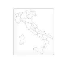 Elenco delle regioni e delle province con cartina geografica una cartina dell'italia molto semplice. Geografia Cartina Di Controllo Italia Muta Capoluoghi