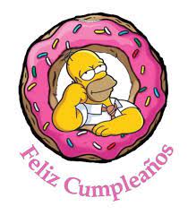 315 Feliz Cumpleanos Homero Dentro De Una Dona Los Simpson Cumpleanos Imagenes De Homero Fiesta De Simpsons