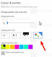 How to adjust the speed of breathing mode? Change Mouse Pointer Color In Windows 10