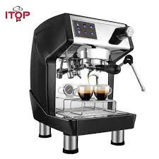 How long does the machine take to heat up? Itop Italian Coffee Machine Espresso Coffee Maker Machine Semi Automatic Koffiezetapparaat Machine 220v Coffee Machines Aliexpress