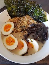 Black fungus is often dark brown or black in colour and they have a chewy texture. Kyushu Black Ramen Ramen
