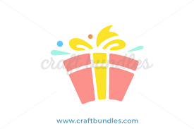 Birthday Present Svg Cut File Craftbundles