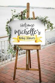 Nature Welcome Sign Diy Print Baby Shower Signs Baby Shower Welcome Sign Baby Shower Inspiration