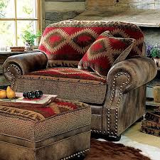 The common elements of a rustic decor include fireplaces, wooden floors, exposed beams, earthy colors and robust furniture pieces. Northern Trails Rustic Bear Chair 1900 Http Www Canadianloghomes Com Shop For Rustic Furniture Ht Rustic Cabin Decor Cabin Furniture Log Cabin Furniture