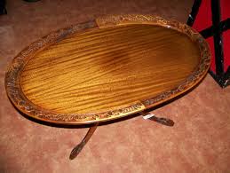 Antique vintage 2 tier side table mahogany wood carved claw foot chippendale. Antique Coffee Table With Claw Feet