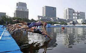 After serving as an alternate for the 2016 summer games, mcdowell made his olympic debut monday at odaiba marine park, a coastal tourist attraction with views of tokyo's iconic rainbow bridge. Japanese Organizers Confident Odaiba S Water Will Be Safe For Olympians To Swim In The Japan Times